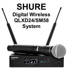 Shure QLXD24-SM58 Bežični Mikrofonski Sistem Shure QLXD24-SM58 Bežični Mikrofonski Sistem